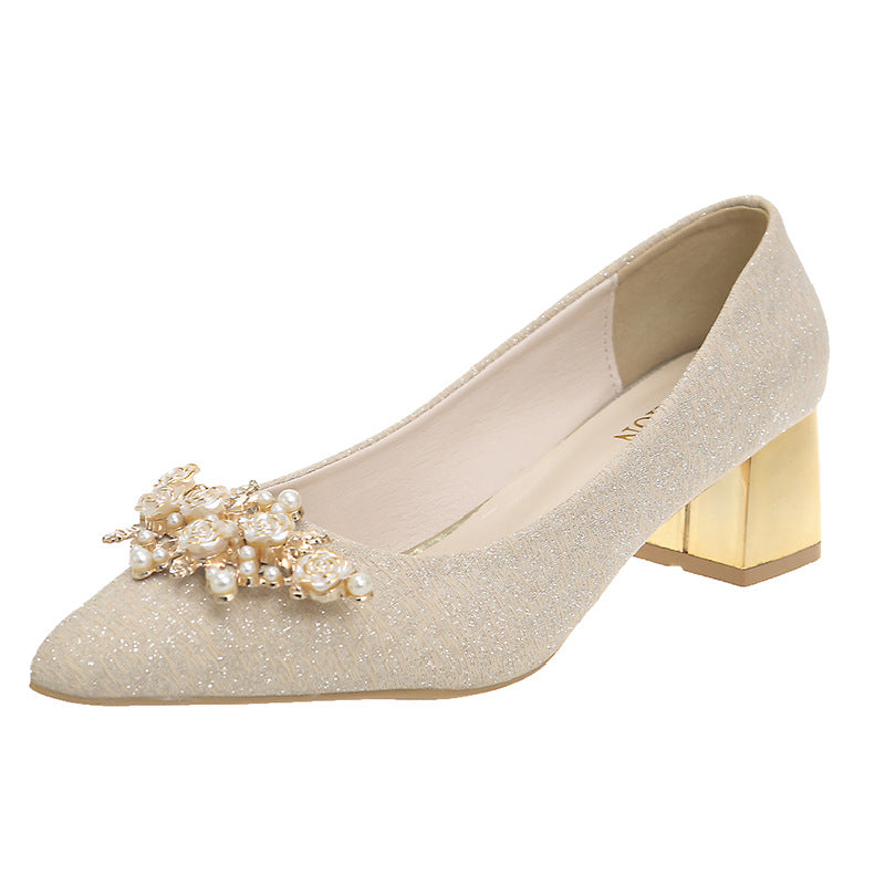 Cross-border plus size high heels