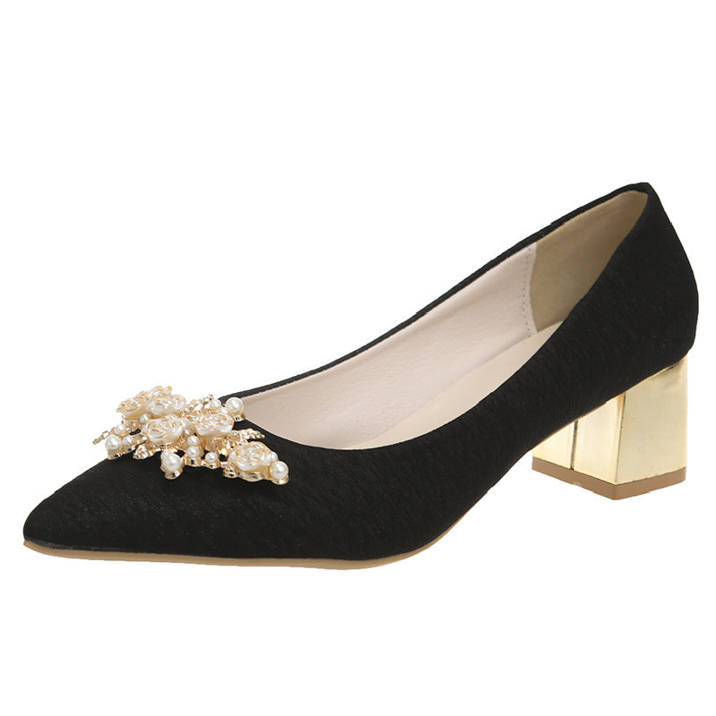 Cross-border plus size high heels