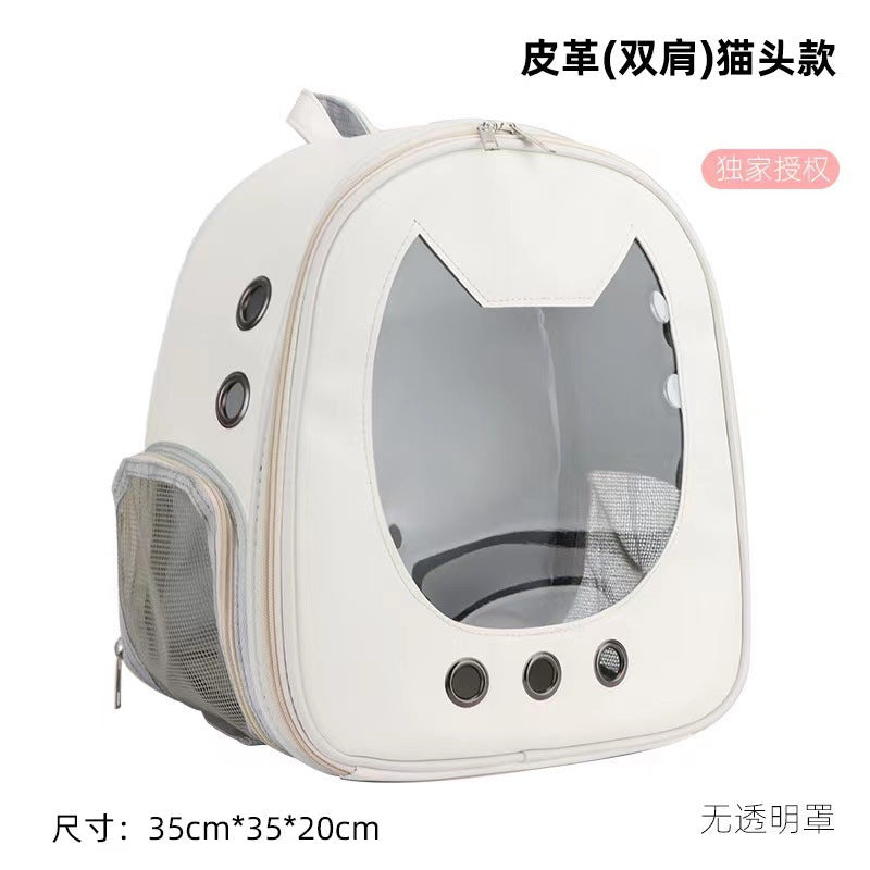 Light Transparent  Cat Backpack