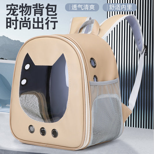 Light Transparent  Cat Backpack
