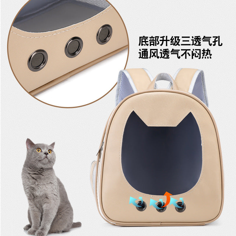 Light Transparent  Cat Backpack