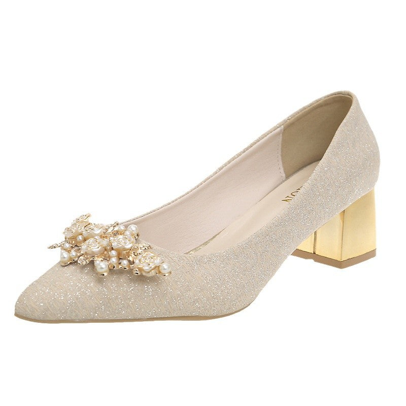 Cross-border plus size high heels