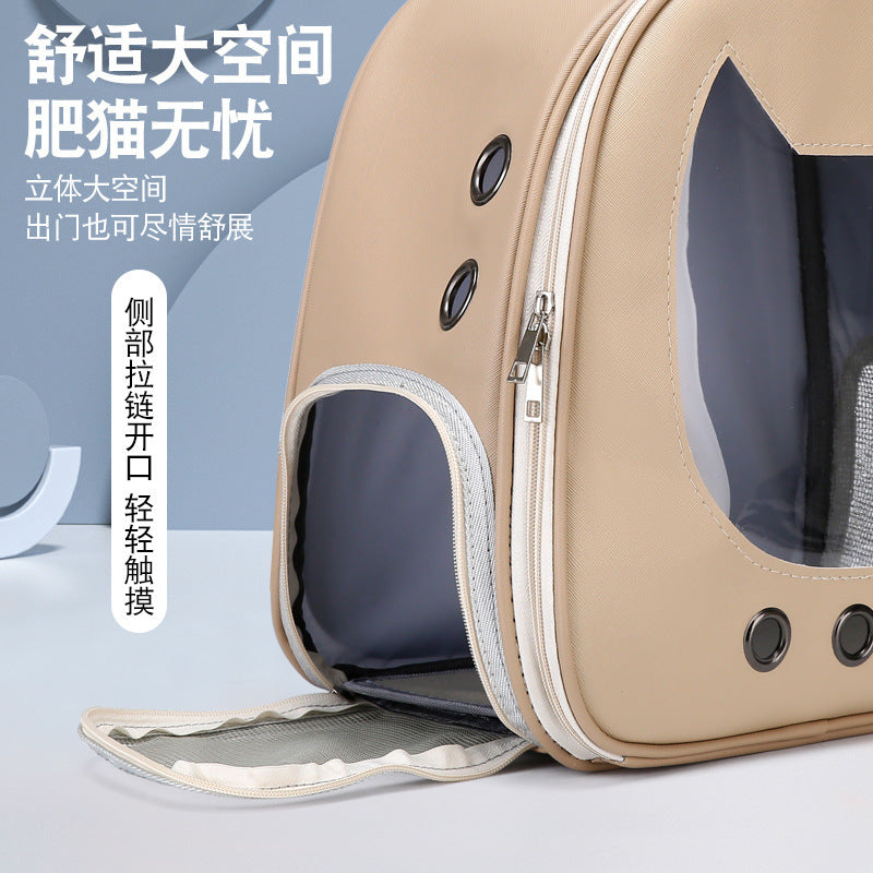Light Transparent  Cat Backpack