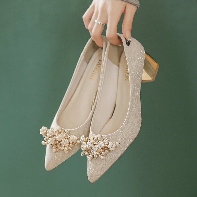 Cross-border plus size high heels