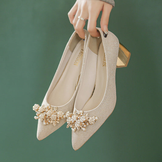 Cross-border plus size high heels
