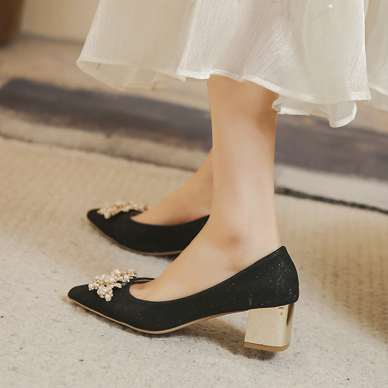 Cross-border plus size high heels