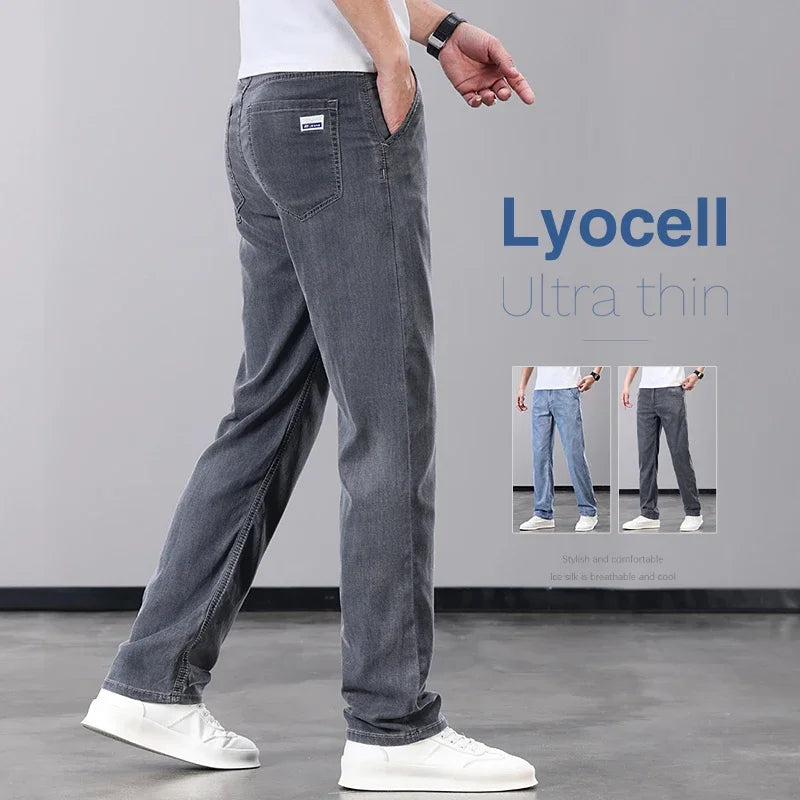 Straight Denim Pants