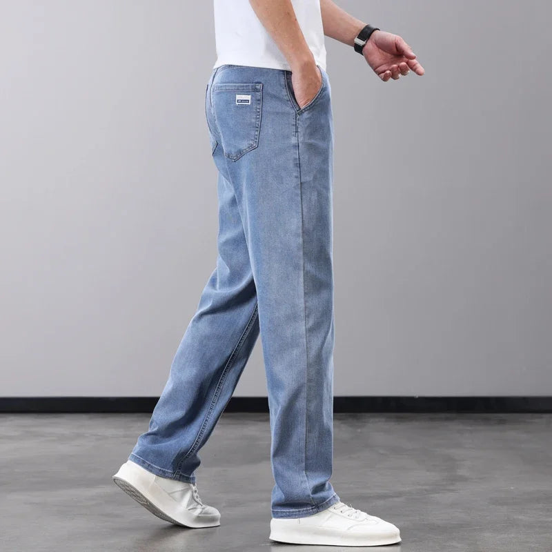 Straight Denim Pants