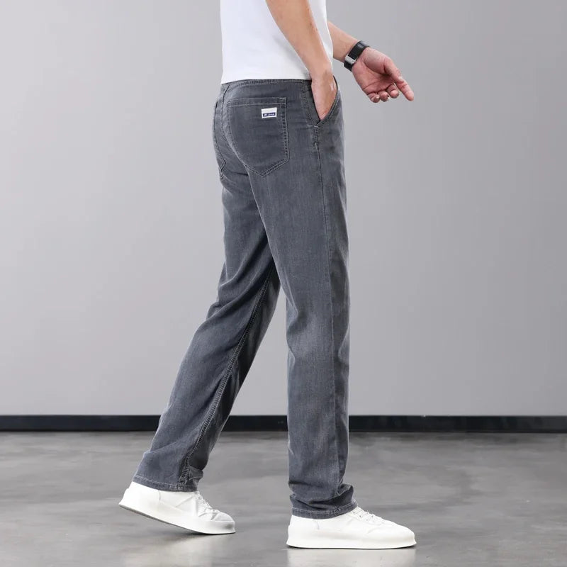 Straight Denim Pants