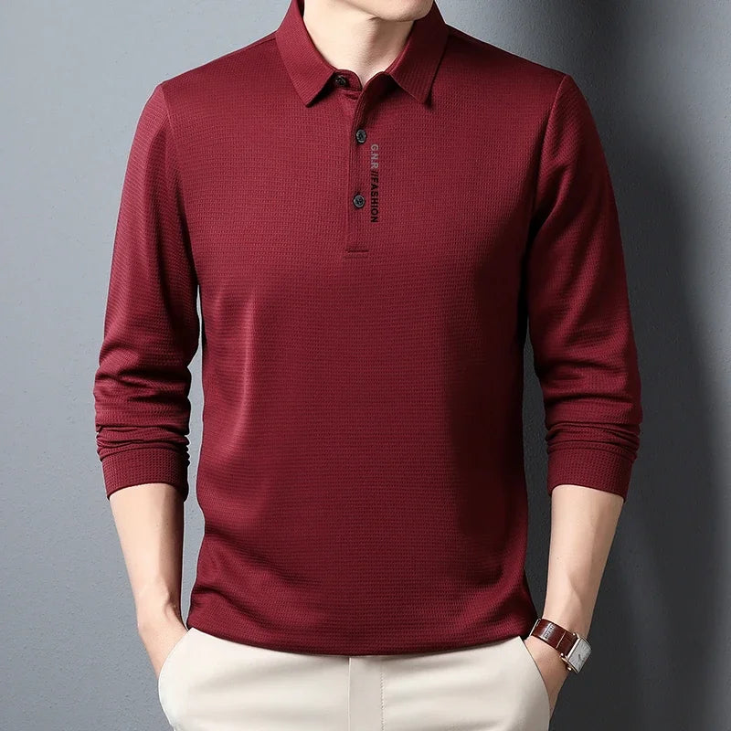 Long Sleeved POLO Shirt