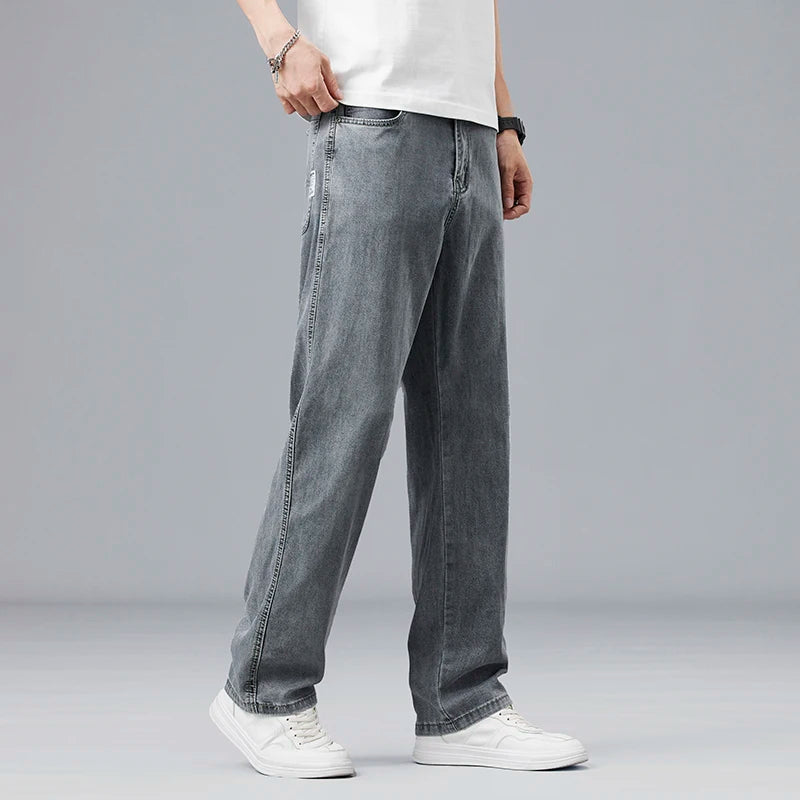 Loose Straight Casual Denim Pants