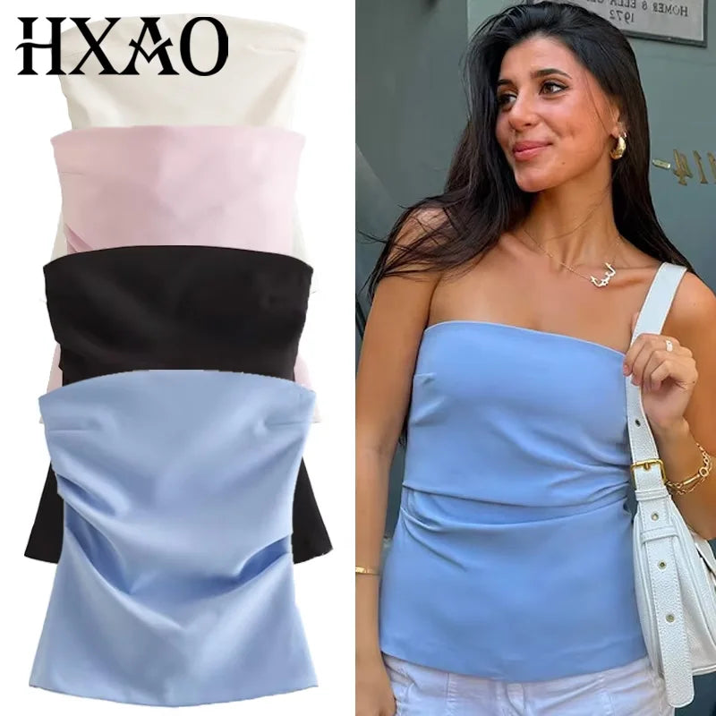 Off Shoulder Sleeveless Top
