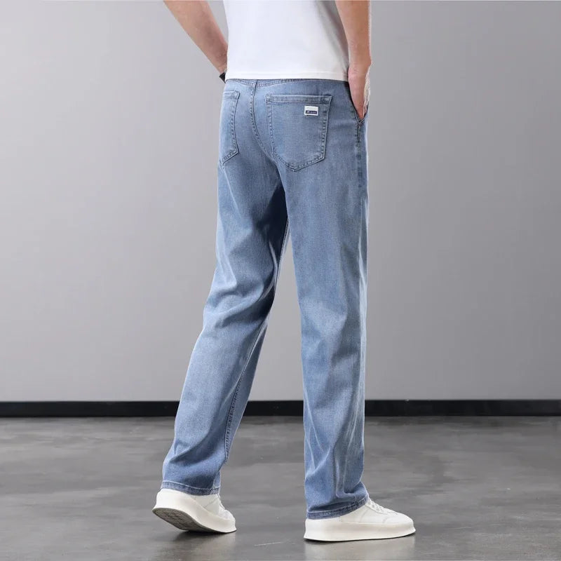 Straight Denim Pants