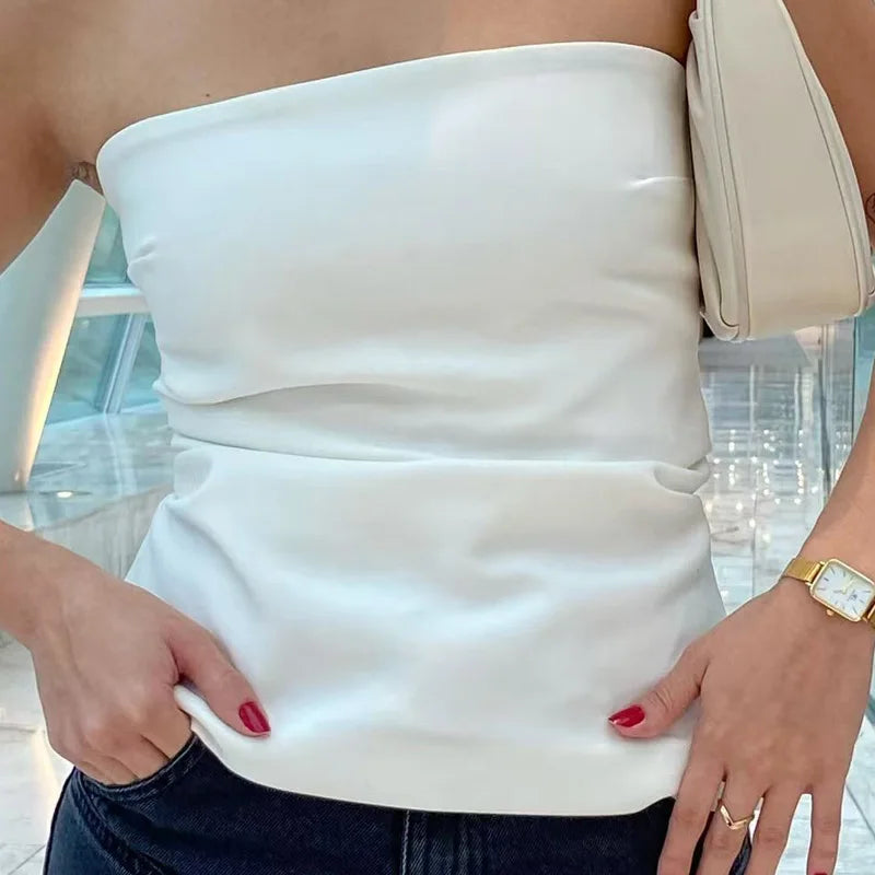 Off Shoulder Sleeveless Top