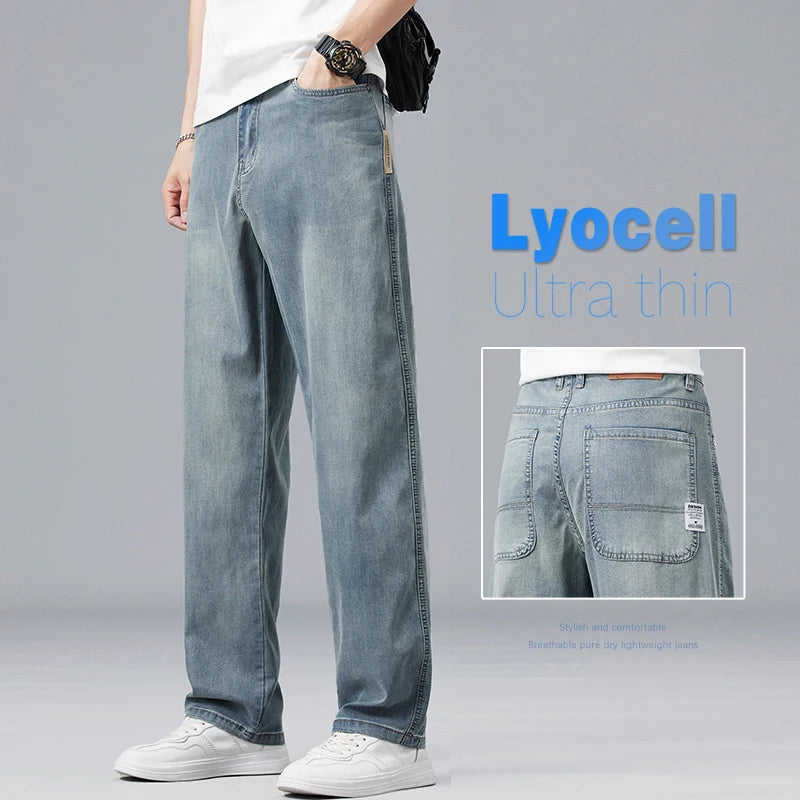 Loose Straight Casual Denim Pants