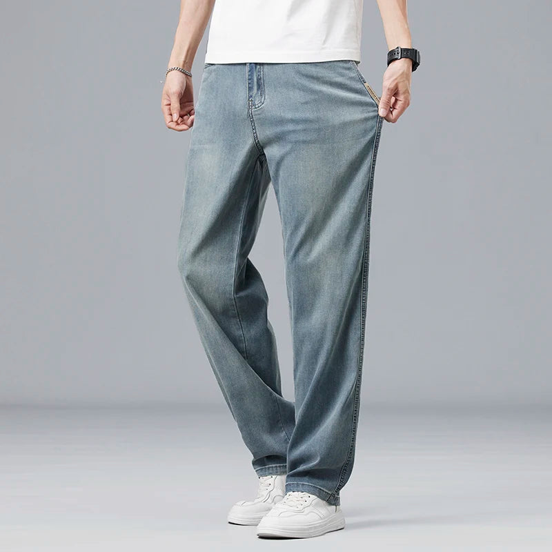 Loose Straight Casual Denim Pants