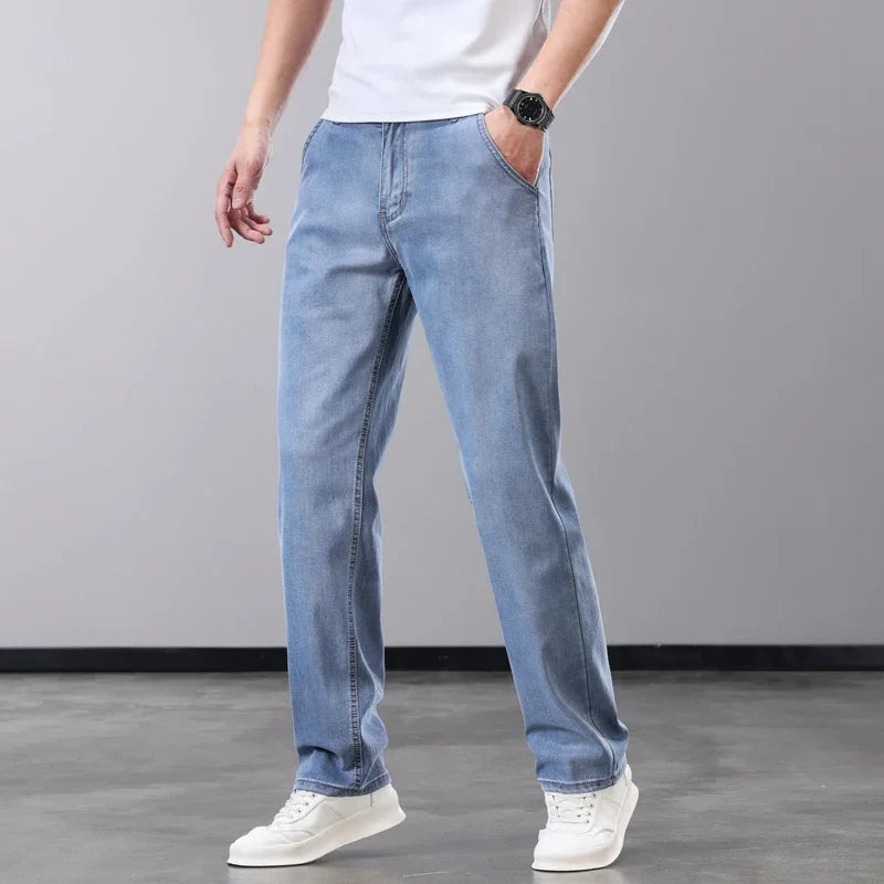 Straight Denim Pants