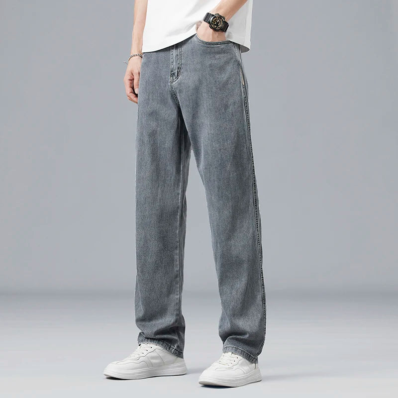 Loose Straight Casual Denim Pants